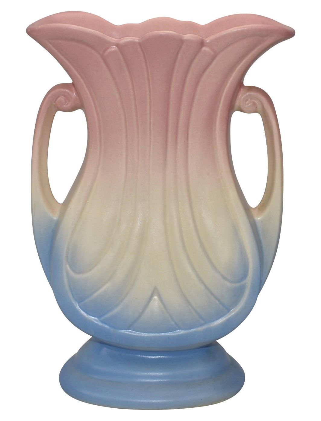 An example of a vintage Hull Art pottery vase